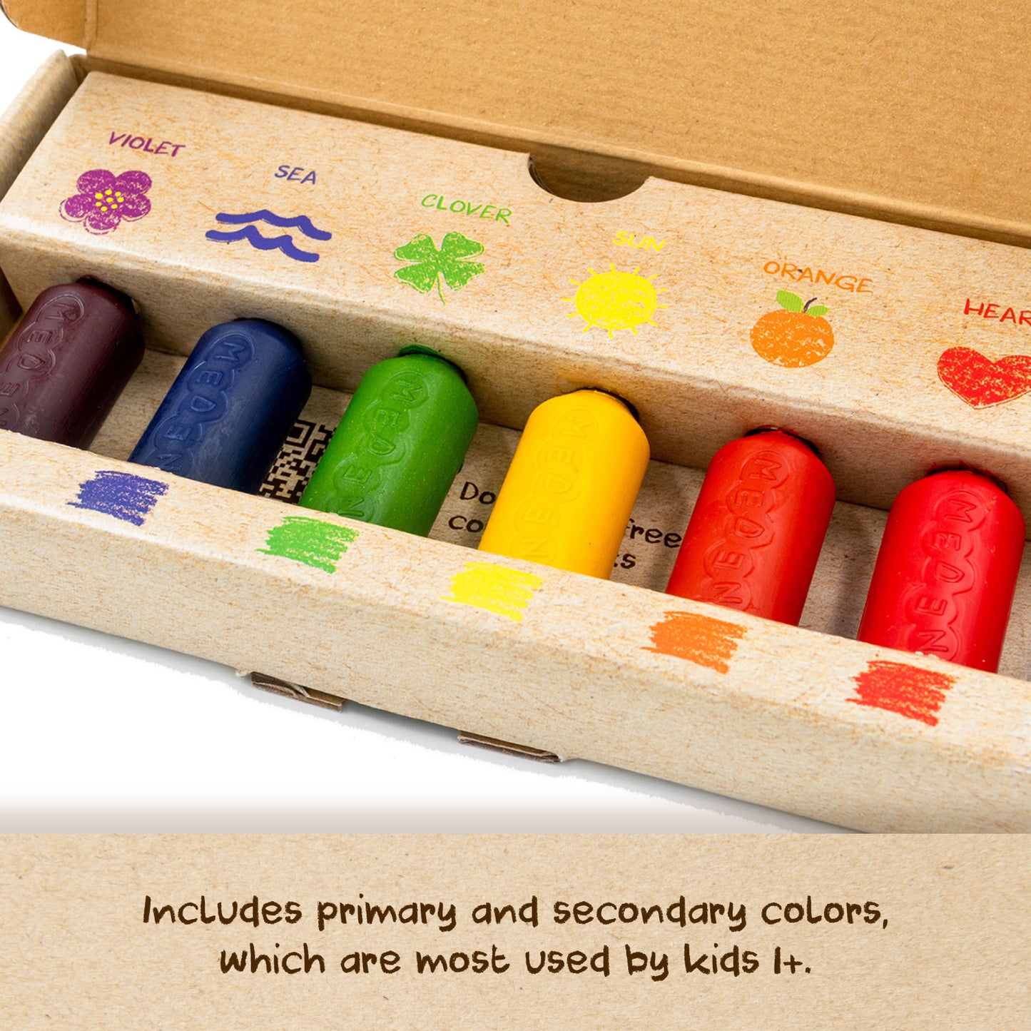 Junior pastele (6 jarkih boja)