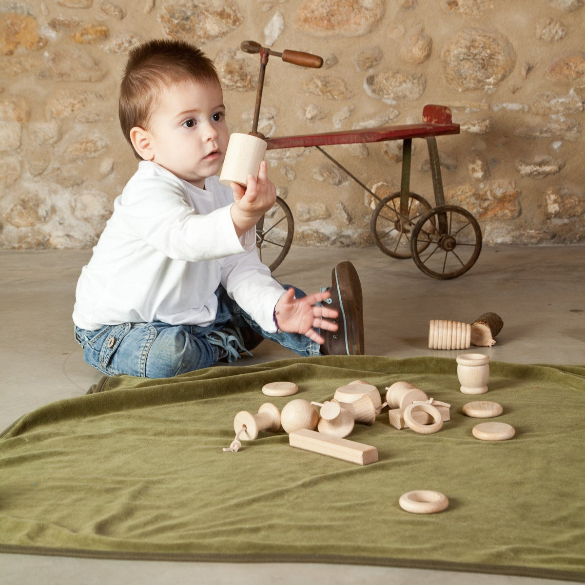 Velika košara s blagom