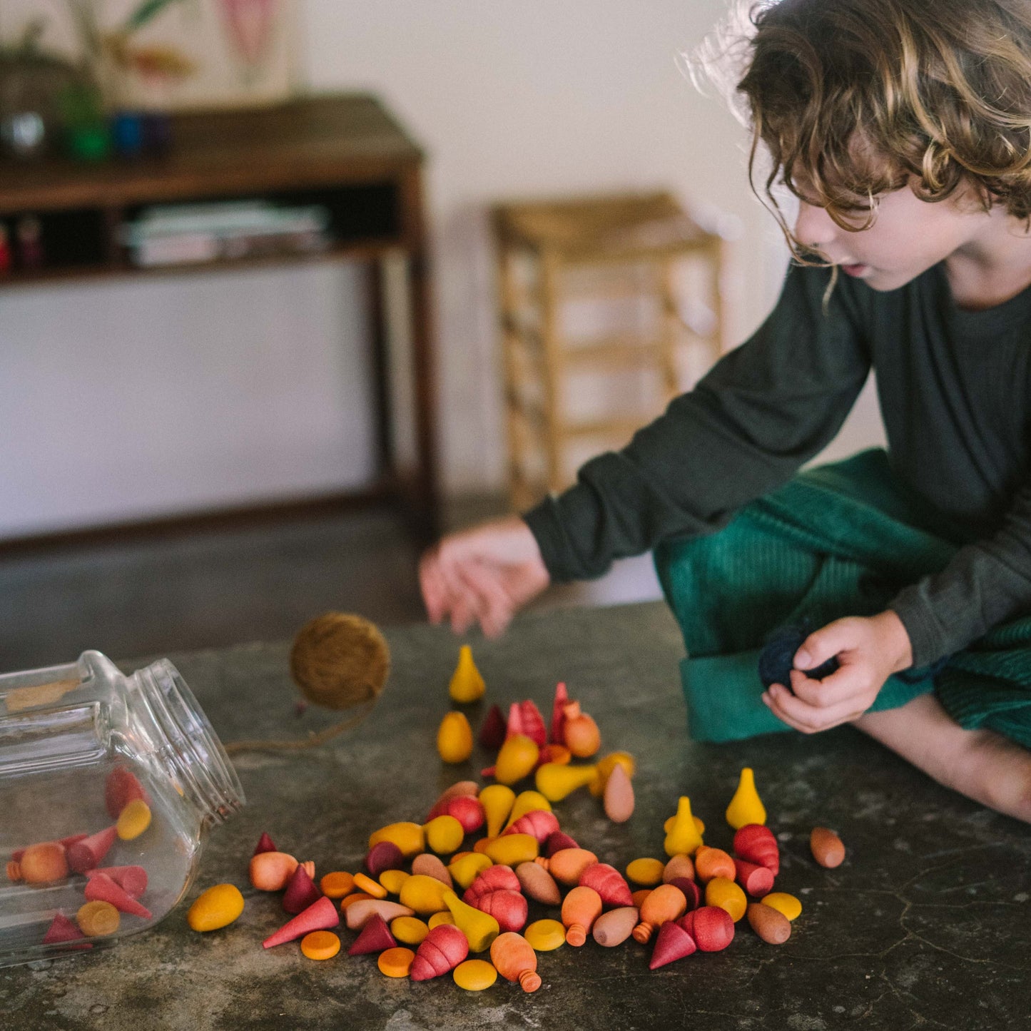 Mandala - Tople boje