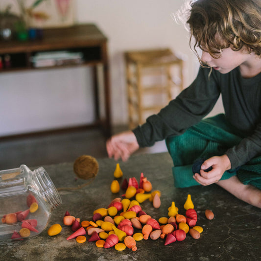 Mandala - Tople boje