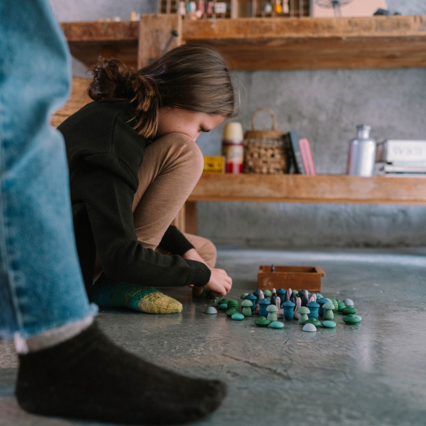 Mandala - Hladne boje