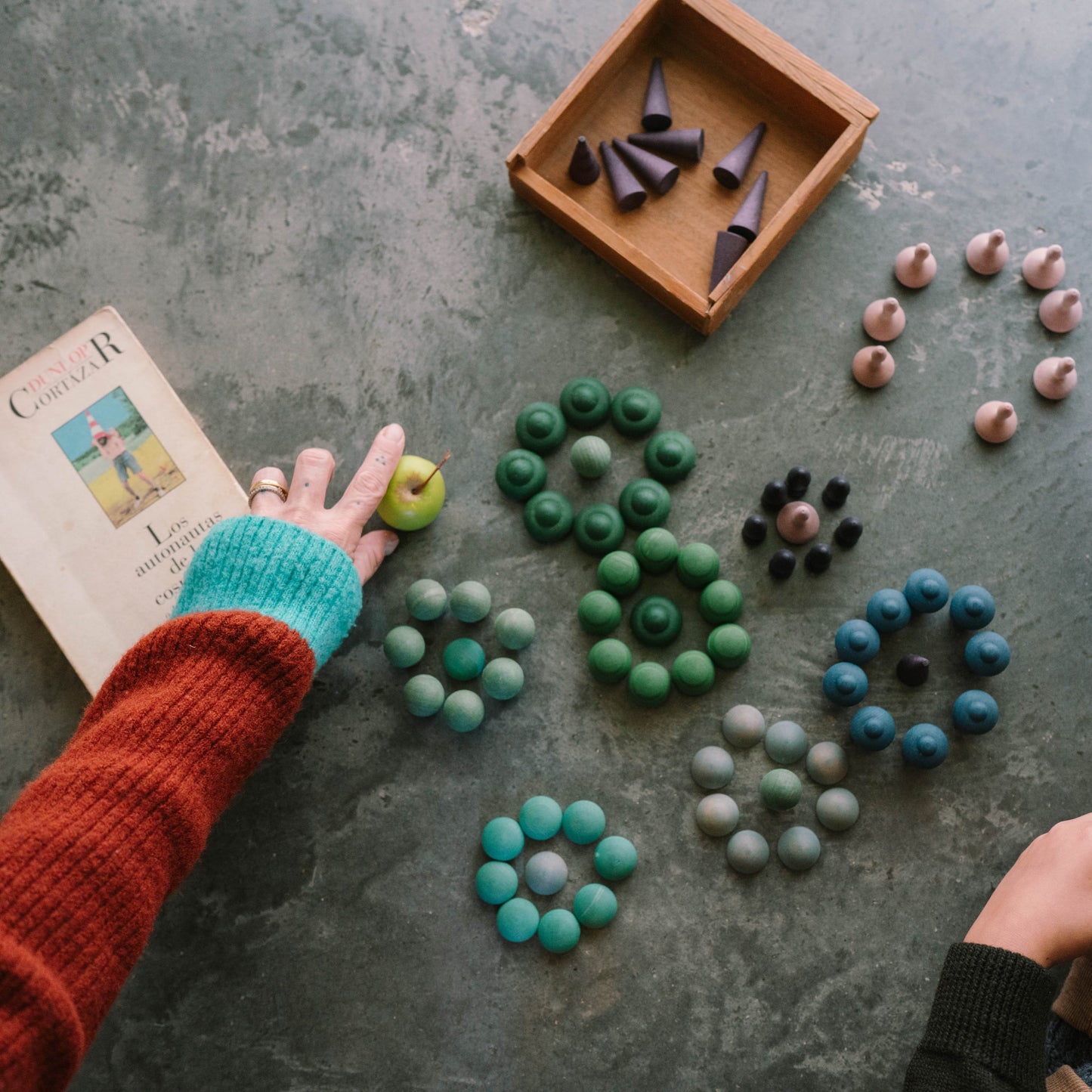 Mandala - Hladne boje