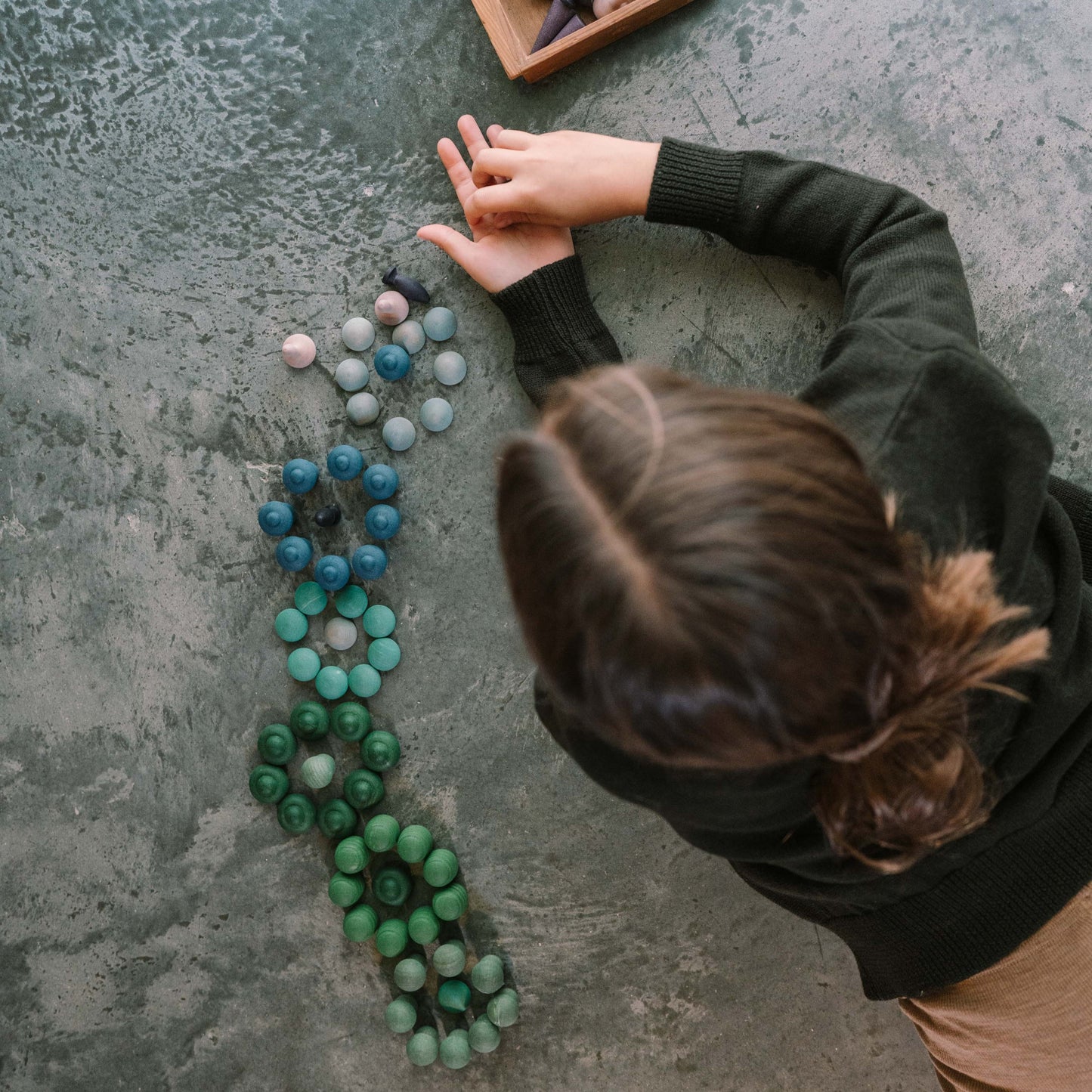 Mandala - Hladne boje