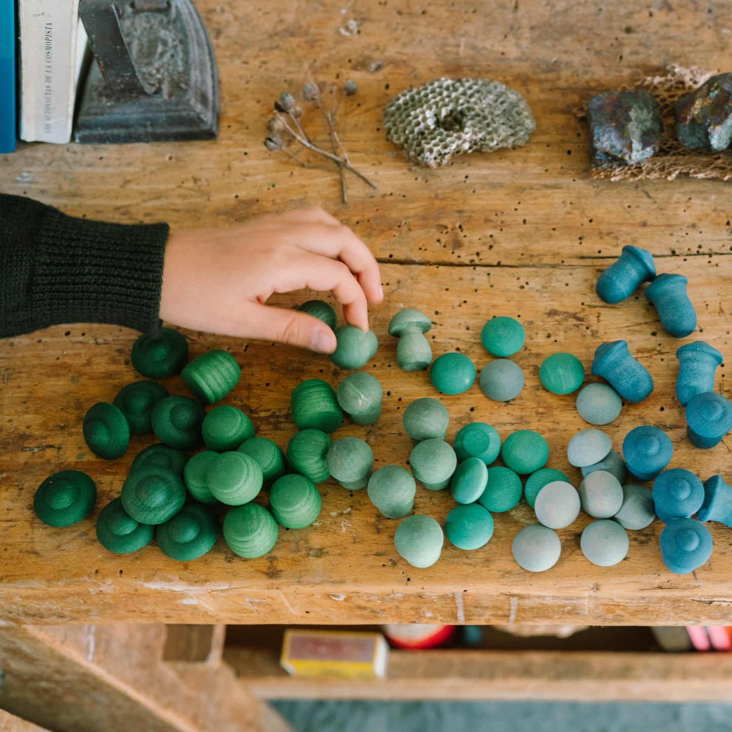 Mandala - Hladne boje