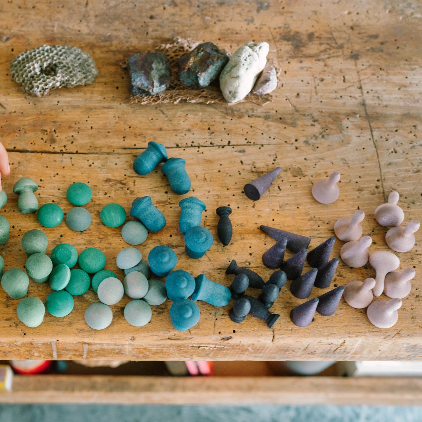 Mandala - Hladne boje