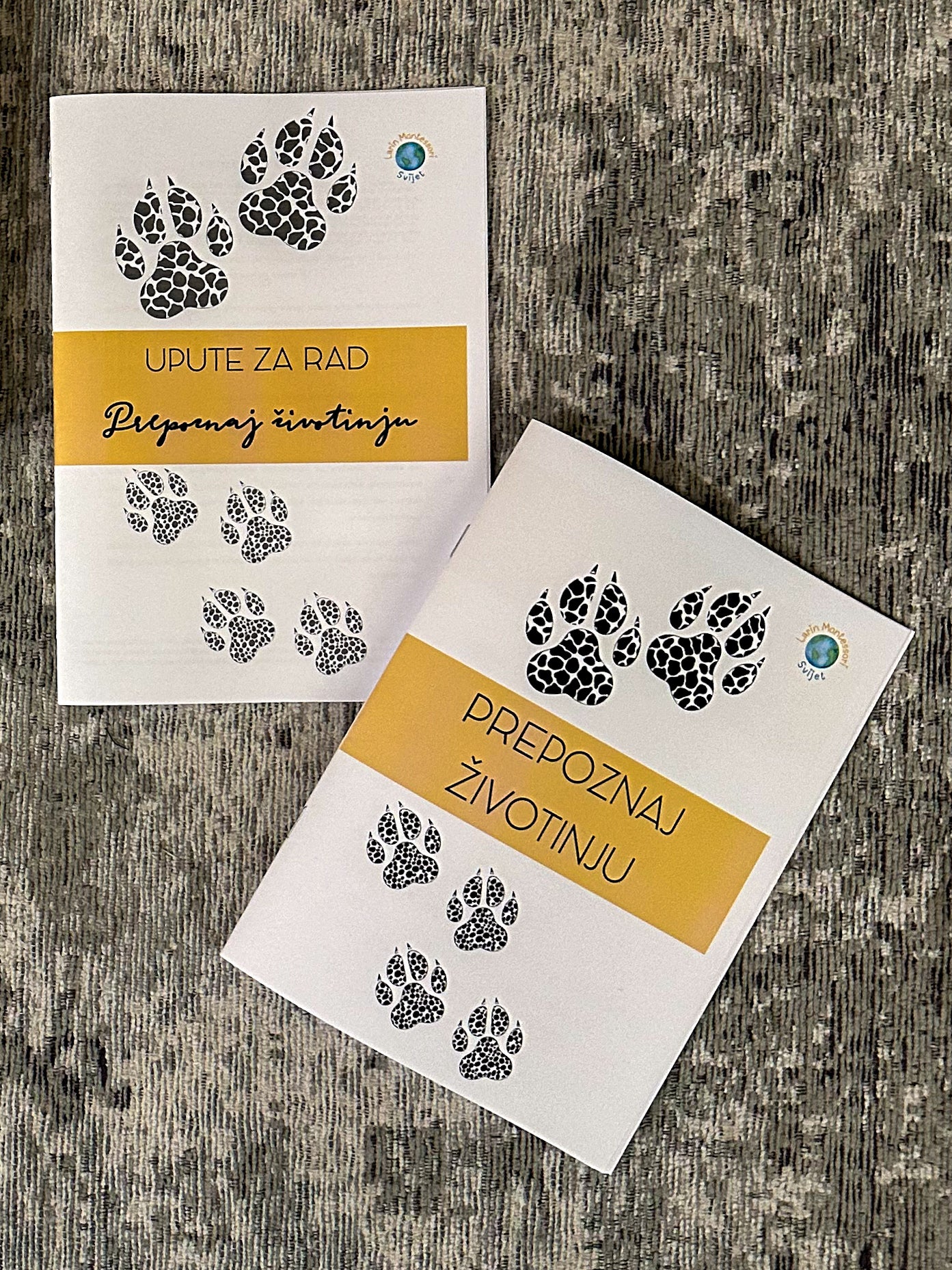 Montessori cards - Animal Patterns