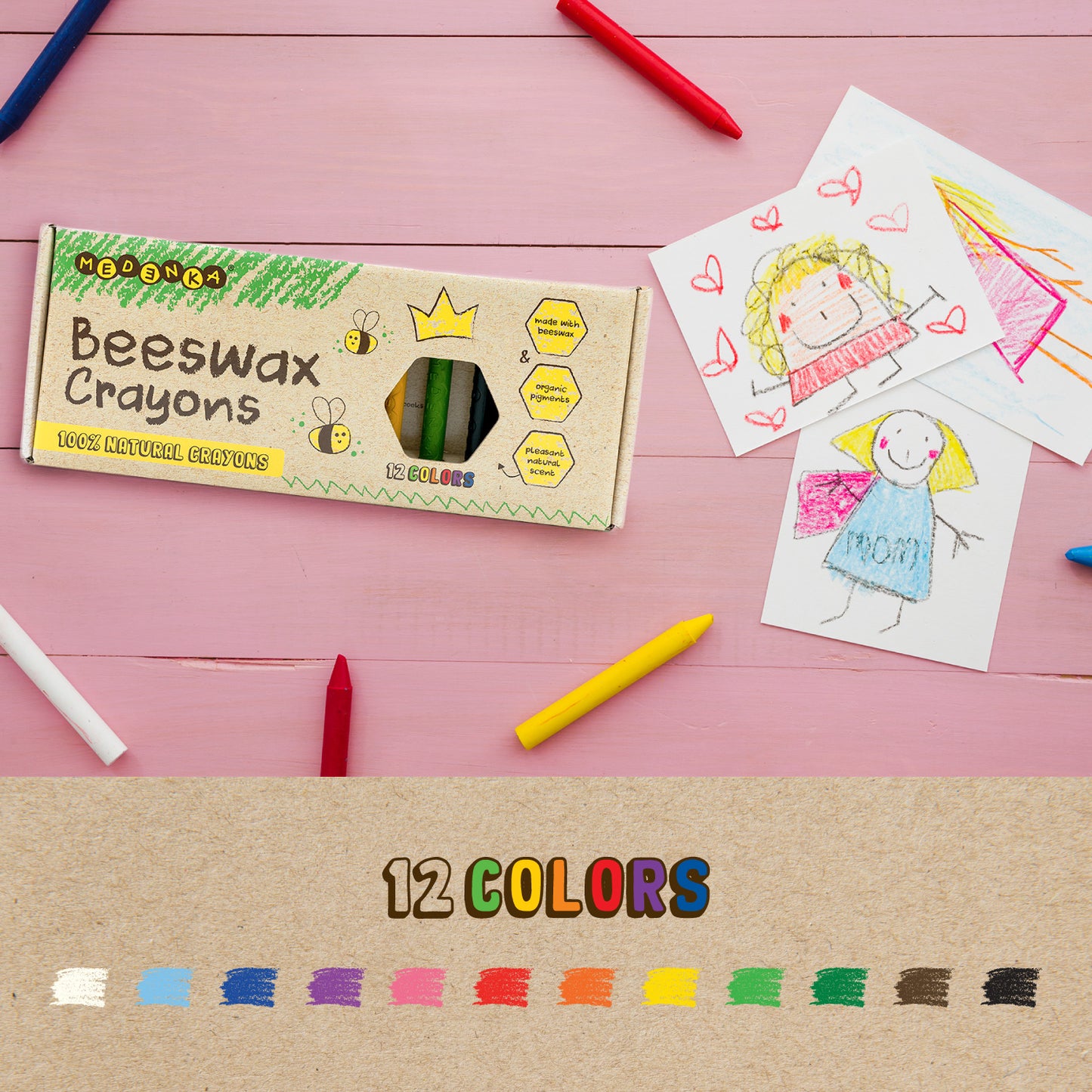 Classic pastele - 12 boja