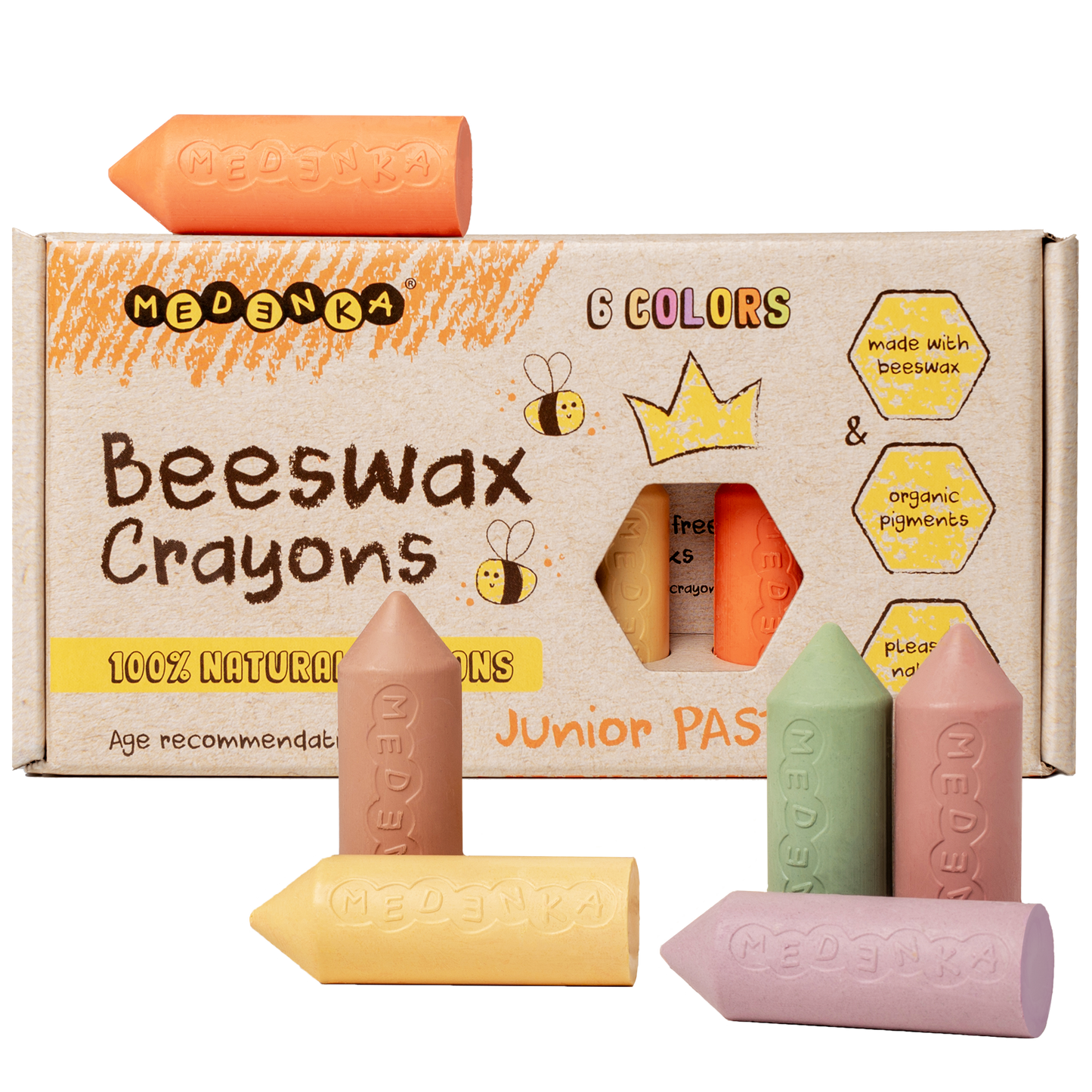 Junior pastele (6 pastelnih boja)