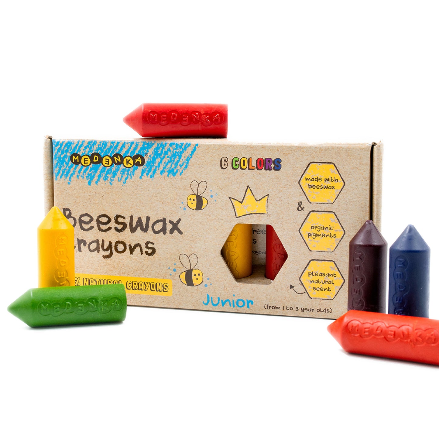 Junior pastele (6 jarkih boja)