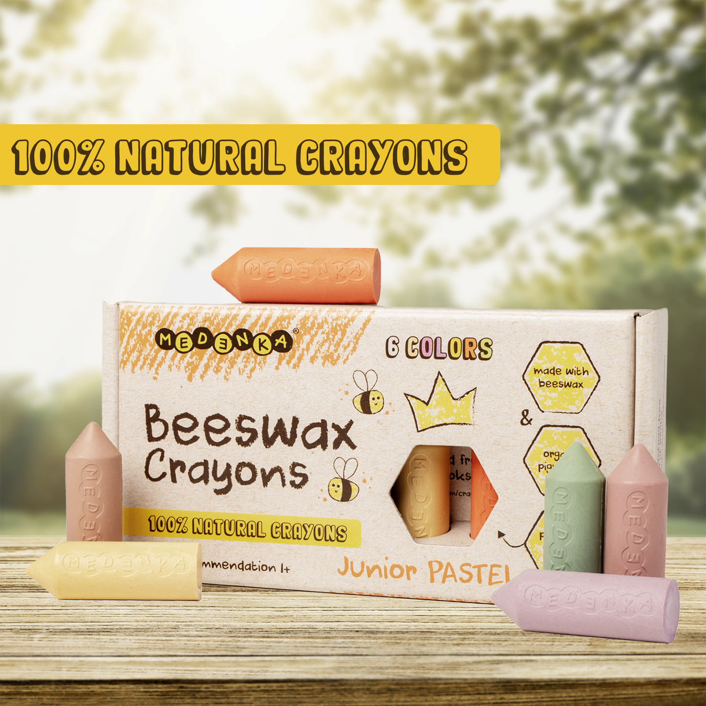 Junior pastele (6 pastelnih boja)